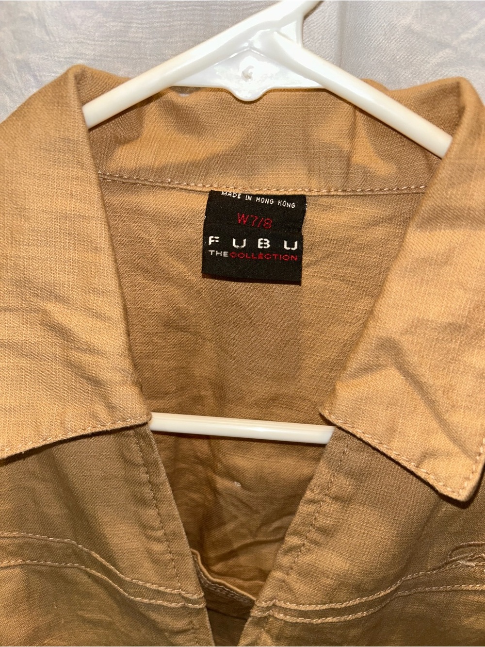 VINTAGE Y2K FUBU “The Collection” Women’s Lightweight Utility Jumpsuit Size 7/8